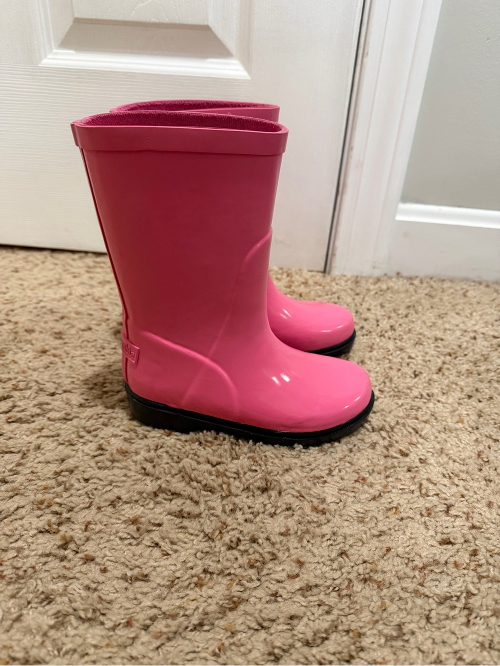 Pink Columbia Rain Boots size 10